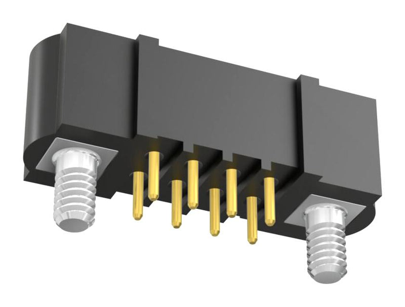 HARWIN M80-5090842 Pin Header, Wire-to-Board, 2 mm, 2 Rows, 8 Contacts, Through Hole Straight
