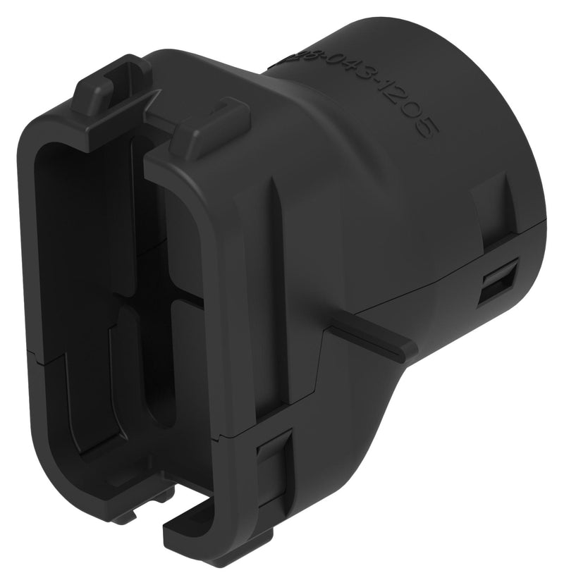 DEUTSCH - TE CONNECTIVITY 1028-043-1205 Automotive Connector Housing, Black, DT Series, Plug, 12 Ways