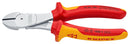 KNIPEX 74 06 180 Cutter, Side, 180 mm, Diagonal, 3.8 mm, 64 &deg; GTIN UPC EAN: 4003773022985