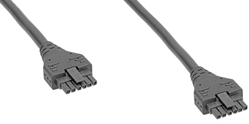 MOLEX 214770-0630 Cable Assembly, Micro-Fit 3.0 Receptacle to Micro-Fit 3.0 Receptacle, 6 Ways, 3 mm, 1 Row, 3 m
