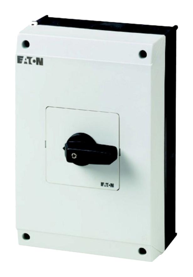 EATON MOELLER T5B-1-8210/I4 Rotary Switch, Change Over, 3 Position, 1 Pole, 60 &deg;, 63 A, 690 V, T5B Series