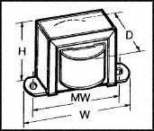 TRIAD MAGNETICS F-112X POWER TRANSFORMER