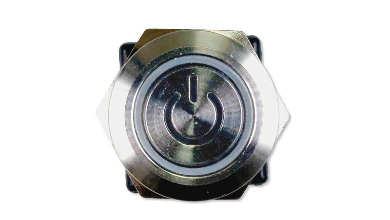 MULTICOMP PRO MP-210MG-BUA Vandal Resistant Switch, 19.2 mm, DPST, On-Off, Round, Natural