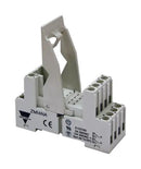 CARLO GAVAZZI ZMI2NA Relay Socket, DIN Rail, Screw, 14 Pins, 10 A, 300 VAC, ZMI Series