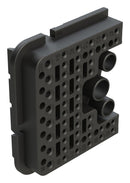 AMPHENOL SINE/TUCHEL AWB-51SBR WEDGELOCK, RIGHT, 51 POS, BLACK