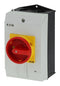 EATON MOELLER P1-40/I2H/SVB/N Switch Disconnector, Main, 4 Pole, 690 V, 40 A, IP65, Screw, Surface Mount