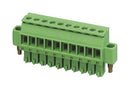 Phoenix Contact MCVR 15/ 4-STF-381 MCVR 4-STF-381 Pluggable Terminal Block 3.81 mm 4 Ways 28AWG to 16AWG 1.5 mm&Acirc;&sup2; Screw 8 A