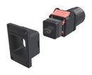 AMPHENOL COMMUNICATIONS SOLUTIONS NDHN6H2 Modular Connector, 28-26AWG IDC, IX Type B Plug, 1 x 1 (Port), 10P10C, Cat6a, IP67, Panel Mount