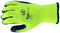 UCI G/KOOLGRIP/YE/10 Thermal Gloves, PET (Polyester), Knit Wrist, Blue, Yellow, KoolGrip Series, XL