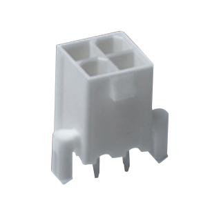 MOLEX 39-29-0023 Pin Header, Power, Wire-to-Board, 4.2 mm, 2 Rows, 2 Contacts, Through Hole Straight