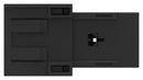 ERNI - TE CONNECTIVITY 2388171-1 CONN HOUSING, PLUG, 4POS, PA6-GF, BLK