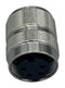 NORCOMP 878-004-203RLS1 CIRCULAR CONNECTOR, RCPT, 4POS, SOLDER