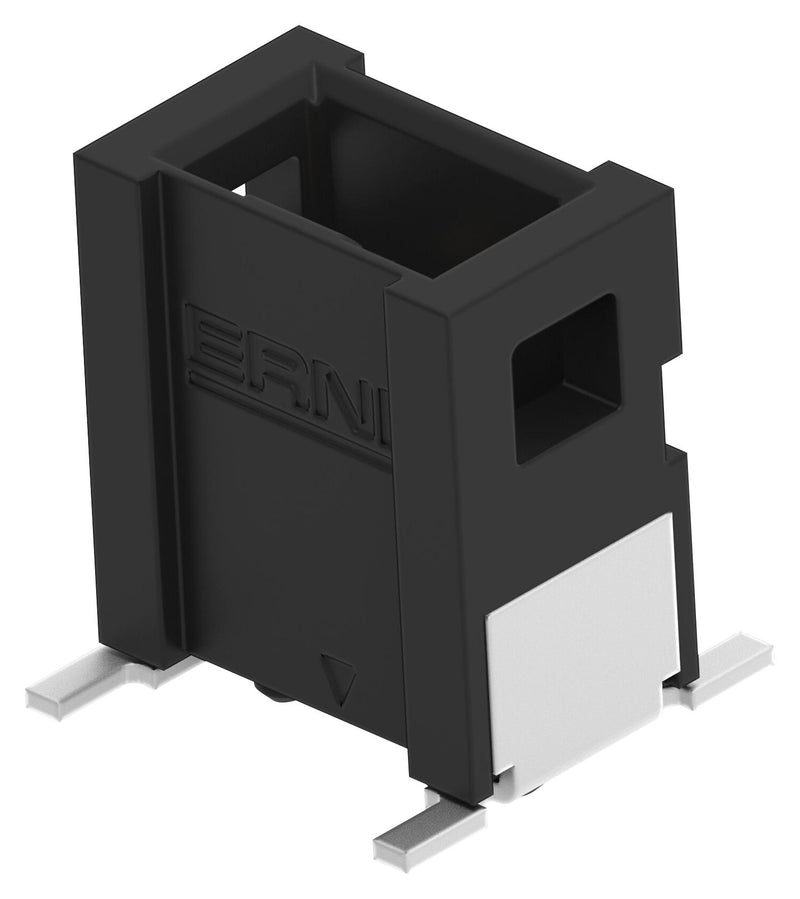 ERNI - TE CONNECTIVITY 504345-E Pin Header, Board-to-Board, 1.27 mm, 1 Rows, 2 Contacts, Surface Mount Straight
