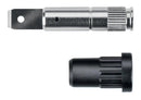 SCHUTZINGER EPB 6792 NI / FST 4.8X0.8 / SW Banana Test Connector, Jack, Panel Mount, 24 A, 70 VDC, Nickel Plated Contacts, Black