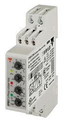 CARLO GAVAZZI DPB51CM44 Phase Monitoring Relay, IP20, DPB51 Series, SPDT, 5 A, DIN Rail, Panel, Screw, 250 VAC