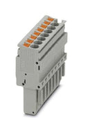 PHOENIX CONTACT 3209934 Pluggable Terminal Block, 5.2 mm, 8 Ways, 2.5 mm², Push In