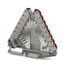 PHOENIX CONTACT 3270224 DIN Rail Mount Terminal Block, 29 Ways, 26 AWG, 14 AWG, 1.5 mm², Push In, 17.5 A
