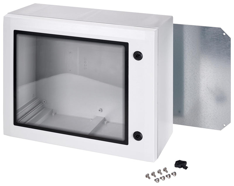FIBOX ARCA 507030W NO MP Plastic Enclosure, w/ Window, Multipurpose, Polycarbonate, 500 mm, 700 mm, 300 mm, IP65