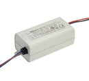 MEAN WELL APV-16-12 LED Driver, LED Lighting, 15 W, 12 VDC, 1.25 A, Constant Voltage, 90 V