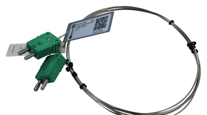 TT ELECTRONICS / ROXSPUR TKMISTD-15-3000-SP Thermocouple, K, 0 &deg;C, 1200 &deg;C