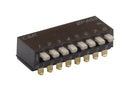 C&K COMPONENTS BPA03SB DIP / SIP Switch, 3 Circuits, Piano Key, Surface Mount, SPST, 5 V, 100 mA