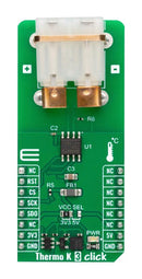 MIKROELEKTRONIKA MIKROE-5605 Add-On Board, Thermo K 3 Click, mikroLab/EasyStart/mikromedia Starter/Fusion Development Kits
