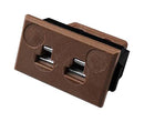 LABFACILITY IM-T-FF (IEC) (PACK OF 10) Thermocouple Connector, Socket, Miniature, T, Brown, IEC, Fascia Mount, Pack of 10 XF-2862-FAR