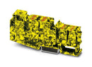 PHOENIX CONTACT 3214082 DIN Rail Mount Terminal Block, Potential Collective, 11 Ways, 16 AWG, 0 AWG, 50 mm², Push In, Screw
