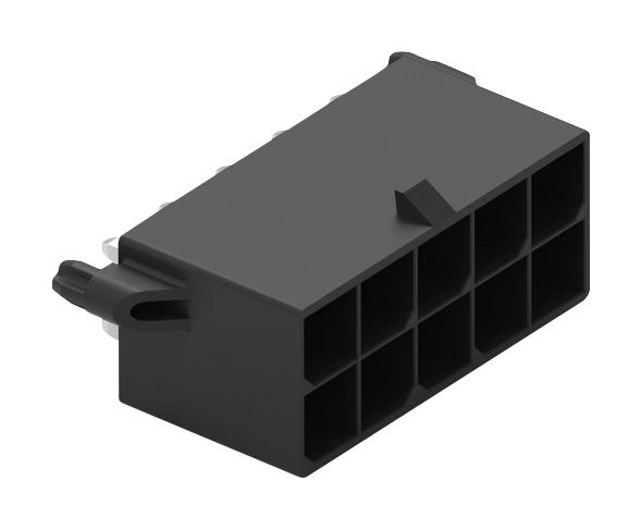 WURTH ELEKTRONIK 657006240201 Pin Header, Wire-to-Board, 5.7 mm, 2 Rows, 6 Contacts, Through Hole Straight, WR-MPC5 Series