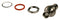 AMPHENOL RF 31-220H RF / Coaxial Adapter, BNC, Jack, BNC, Jack, Straight Bulkhead Adapter, 50 ohm
