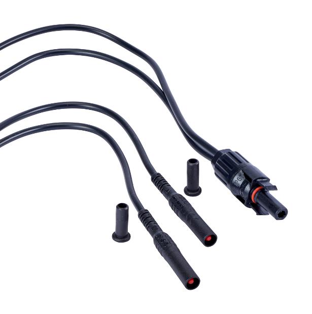 CHAUVIN ARNOUX P01295504 Test Lead Set, Red, Black