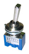 NIDEC COMPONENTS 8C1021-Z Toggle Switch, Miniature, On-Off-On, SPDT, Non Illuminated, 8 Series, Panel Mount, 6 A