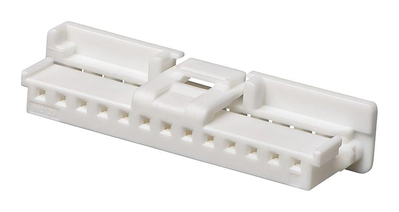 MOLEX 560123-1300 Connector Housing, White, DuraClik ISL 560123 Series, Receptacle, 13 Ways, 2 mm