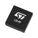 STMICROELECTRONICS LDL40PUR LDO Voltage Regulator, Adjustable, 3.3 to 40V in, 700mV Drop, 1.2 to 12V / 0.2A Out, WFDFN-EP-6