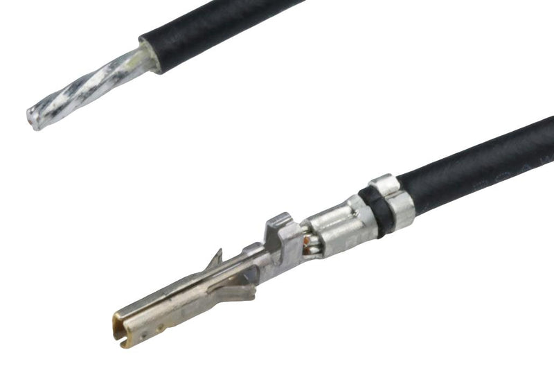 MOLEX 367693-067 Cable Assembly, 20 AWG, Micro-Fit Plus Crimp Terminal Socket to Free End, 11.8 ", 300 mm