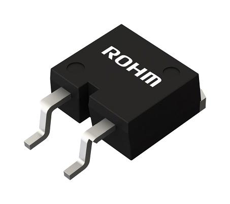 ROHM SCS205KNHRTRL Silicon Carbide Schottky Diode, Single Dual Cathode, 1.2 kV, 5 A, 12 nC, TO-263