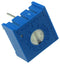 BOURNS 3386P-1-103 TRIMMER POTENTIOMETER, 10KOHM 1TURN THROUGH HOLE