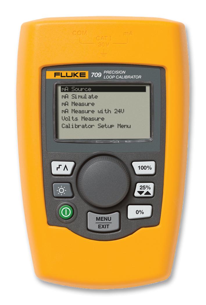 FLUKE FLUKE 709H Calibrator, Precision, Current, Voltage, 15 cm, 9 cm, 3 cm, 0.01% &plusmn; 2cts, 300 g