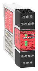 BANNER ENGINEERING UM-FA-9A Safety Relay, 24 VAC/VDC, 3PST-NO, UM Series, DIN Rail, 6 A, Screw