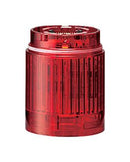 PATLITE LR4-E-R LED Unit, Red, 24VDC, IP65, NEMA 4X, NEMA 13, 50mm H, 40mm Lens, LR Series