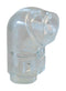 TUK PS90CL Patch Lead Adapter, 90&deg;, Clear, 6.5mm OD Cat5e, Cat6 or Cat6A Ethernet Cables