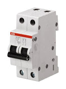 ABB 2CDS212001R0164 Thermal Circuit Breaker, SH200 Series, 16 A, 2 Pole, 400 V, DIN Rail