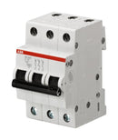ABB 2CDS213001R0324 Thermal Circuit Breaker, SH200 Series, 32 A, 3 Pole, 400 V, DIN Rail