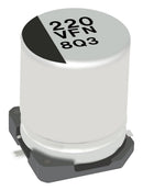 PANASONIC EEEFN0J102P SMD Aluminium Electrolytic Capacitor, Radial Can - SMD, 1000 µF, 6.3 V, 0.16 ohm