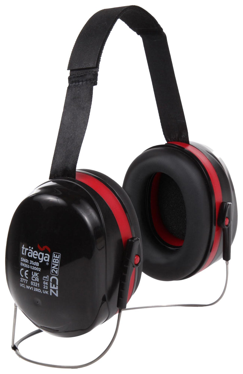 3M EA/TRAEGA/ZED2-NBE Earmuffs, Neckband, 38.4 dB Attenuation, 3.4 dB Standard Deviation
