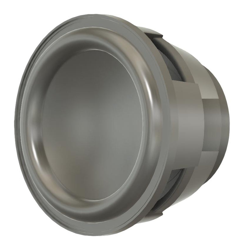 PUI AUDIO AS04204PR Speaker, General Purpose, 90 Hz to 20 kHz, 4 ohm, 10 W, 98 dB, Round, Bare Mount