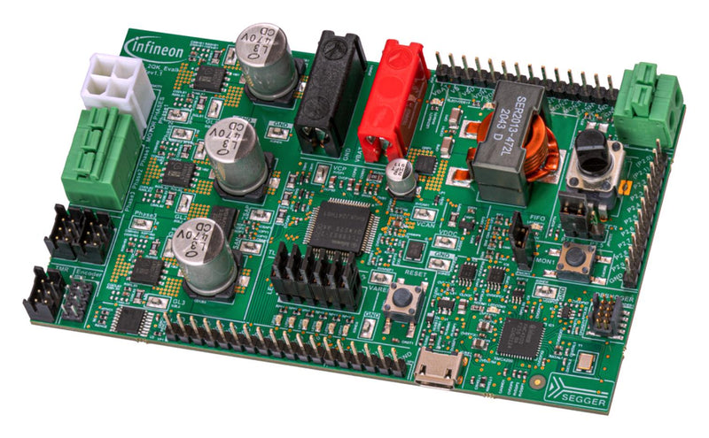INFINEON TLE98932QKEVALKITTOBO1 Evaluation Kit, TLE9893-2QKW62S, 3 Phase BLDC Motor Drive (SoC), USB Cable SP005909991