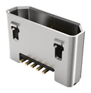 GCT USB3190-GF-C USB Connector, Micro USB Type B, USB 2.0, Receptacle, 5 Ways, Surface Mount, Through Hole Mount