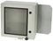 FIBOX ARCA 303021W Plastic Enclosure, 2-Point Lock, Cover w/Window, Multipurpose, Polycarbonate, 300 mm, 300 mm