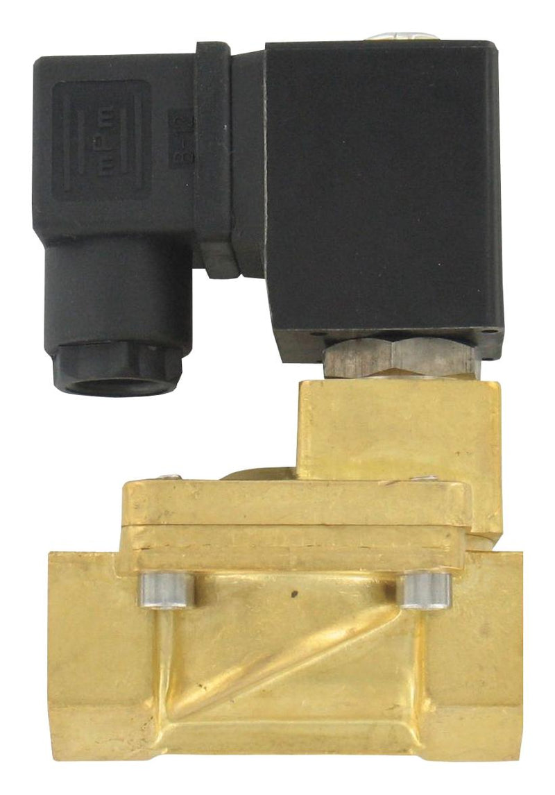 DWYER SBSV-B2N4 Solenoid Valve, 1/4" FNPT, 2 Way/Closed, 0 to 188.5 psi, 0 to 65&deg;C, 24 VDC, SBSV-B Series